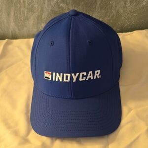 IndyCar Performance Flex Blue Adult Cap Large/XL New